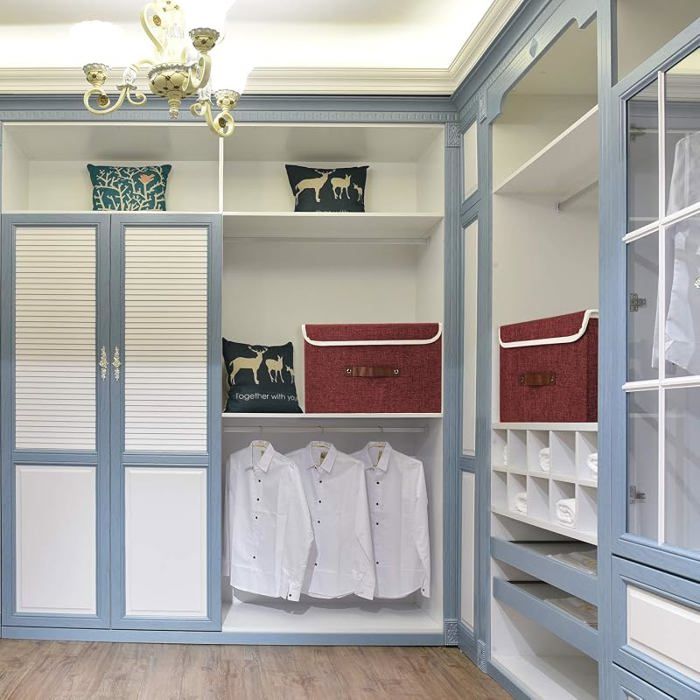 Boîte de Rangement avec Couvercle,Tissu,Lavable,Rangement Tissu ...