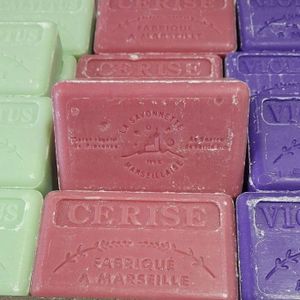 Lot De 4 Savons Parfumés Citron Le Sérail 100g - Savon De Marseille, Neuf, Origine France