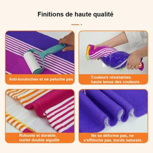 RHODAN Serviette de plage, serviette de plage, grande serviette de bain, serviette de bain, absorbante, séchage rapide (5,70 x 140 cm