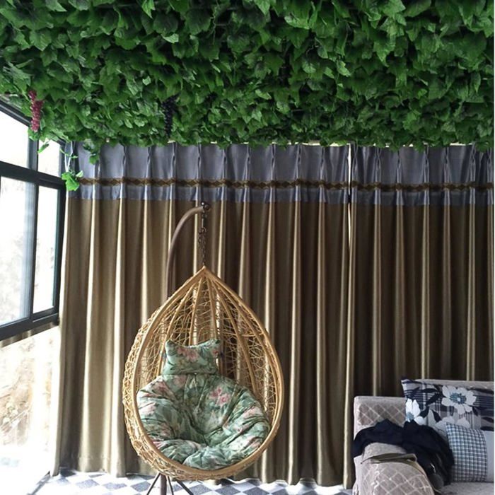 LOMOHOO Olivier Artificiel 120cm Avec Pot - Fausse Plante Décorative Pour Intérieur/Extérieur - Salon, Bureau, Jardin