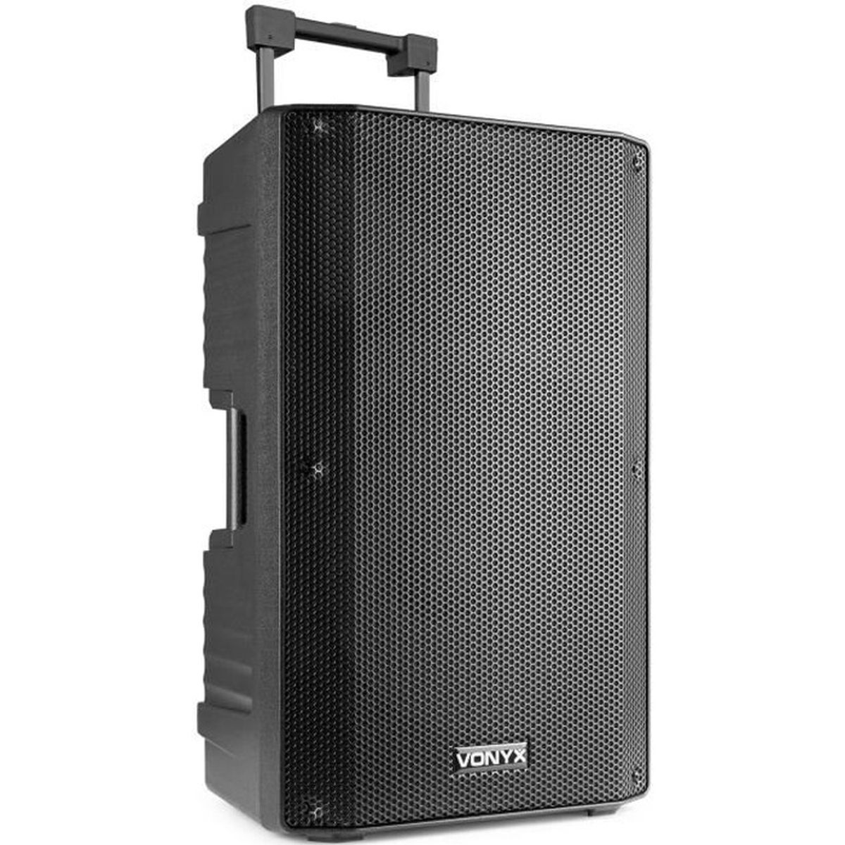 Vonyx VSA700BP Sono portable 1000 Watts Batterie intégrée, hautparleur 15", microcasque