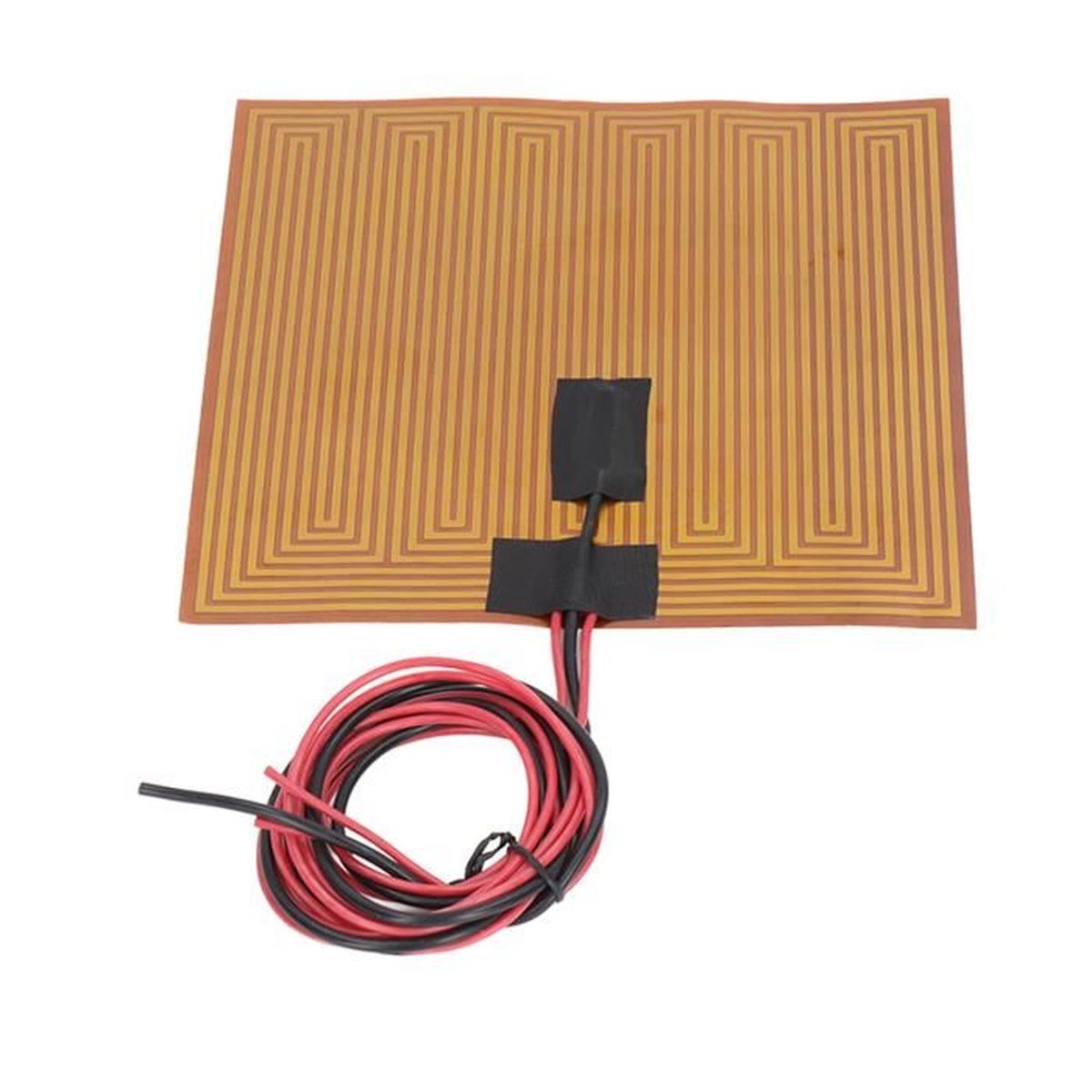 Lot De 6 Films Chauffants En Polyimide 12V 14W - 100x50mm - Adhésifs Pour Chauffage Et Contrôle De Température