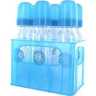 dBb Remond Porte-Biberons Turquoise + 6 Biberons en Verre 240ml