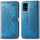 RASENA Coque Samsung Galaxy A51 , Housse en Cuir Magnetique Portefeuille Etui pour Samsung Galaxy A51 6.3" [Bleu ]