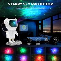 Projecteur ciel étoile, Lampe Projecteur Galaxie avec Télécommande et Minuterie, Lampe Veilleuse LED pour Enfant Cadeau Chambre