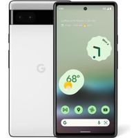 Google Pixel 6a 6+128GO Blanc Téléphone Google Tensor 6,1 pouces OLED FHD+ 4410 mAh Bluetooth 5.2 Smartphone