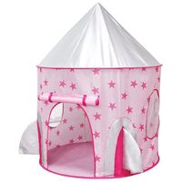 XJYDNCG Tente de Jeu pour Enfants - Maison de Jeu pour Enfants - Tente Pliable en Forme de yourte(Rose)