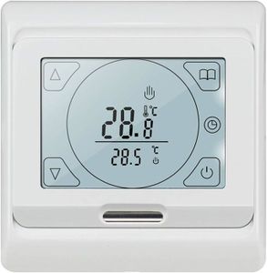 THERMOSTAT D'AMBIANCE Thermostat Chauffage au Sol Electrique Programmabl
