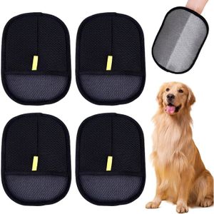 Lot De 1/2/3 Gants De Toilettage Double Face Réutilisables Pour Animaux De Compagnie, Pour éliminer Les Poils De Chat, Pour Massage Et Toilettage – Acheter Les Meilleurs Produits Dans La Boutique En