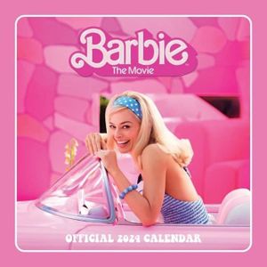 CALENDRIER - EPHEMERIDE Barbie 2024 Square Wall Calendar.[G264]