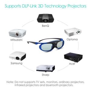 Lunettes 3d Actives Eyewear Ty Ew3d3me Taille M Lunettes 3d