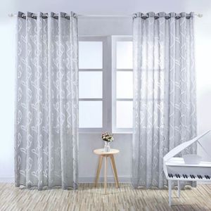 Rideaux Voilage Gris