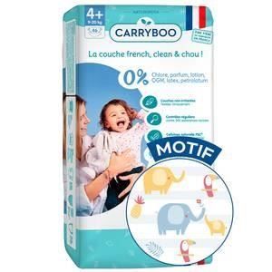 CARRYBOO Couches-culottes taille 4 (8-15kg) 36 pièces pas cher