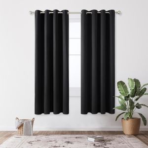 Anthracite Froadp Rideaux Opaques 300x245cm Rideau d/'occultation avec Oeillets Réduction du Bruit Isolement Thermique Parasols d/'été et Isolation Hivernale pour Les Pépinières de Salon