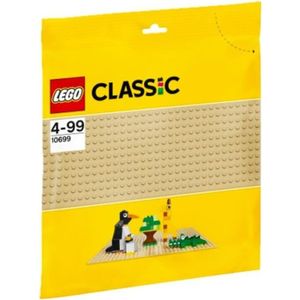 ASSEMBLAGE CONSTRUCTION LEGO® Classic 10699 La Plaque de Base Sable