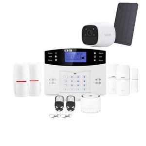 HOMSECUR GSM sans fil Smart alarme Basic Kit avec option Capteurs multiples 