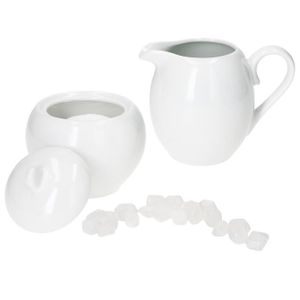Pots à lait et crème en porcelaine blanche 228ml lot de 12 - RETIF