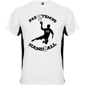 T-SHIRT MAILLOT DE SPORT T-shirt mixte handball PAS L'TEMPS J'AI HANDBALL -