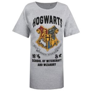 PYJAMA Chemise de nuit Harry Potter - Emblème de Poudlard