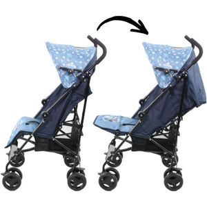 POUSSETTE  Poussette Canne NANIA Luxe JET (6-36 mois) - inclinable, légère et compacte - pliage à une main - Disney Frozen