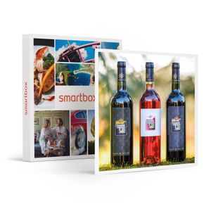 COFFRET GASTROMONIE Smartbox - Coffret de vins à déguster à la maison 