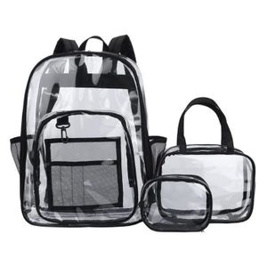 Petit sac sales a dos transparent