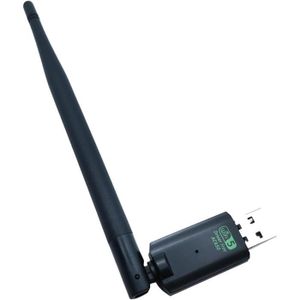 CLE WIFI - 3G Fast Internet Adaptateur USB 650 Mbps Carte WIFI Antenne Externe Récepteur Réseau 7-10-11 Compatible Fiable Force A494
