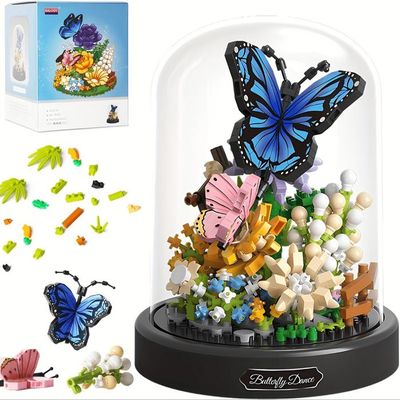 Blocs de construction de micro-fleurs, bricolage, Mini briques, particules, fleurs de vie éternelle, décoration de la maison, assemblage, jouet Puzzle Blocs de construction de micro-fleurs, bricolage, Mini briques, particules, fleurs de vie éternelle, décoration de la maison, assemblage, jouet Puzzle