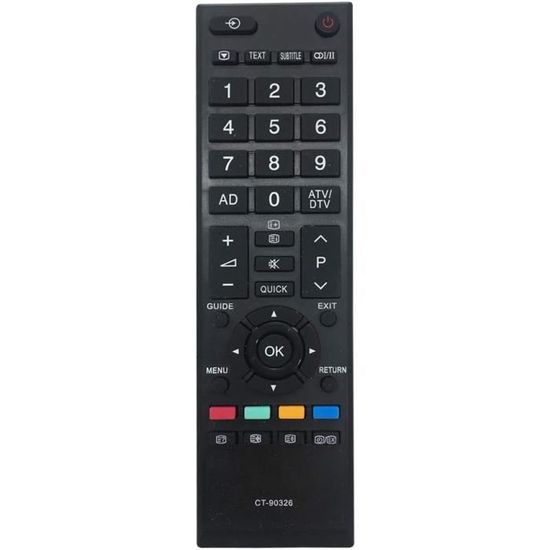 NOUVEAU REMPLACEMENT CT-8068 pour télécommande Toshiba TV 55L5650