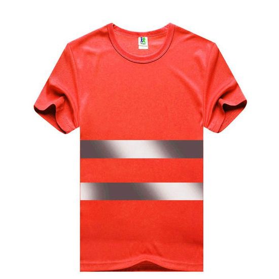 T-shirt De Sécurité Homme - Zones Réfléchissantes Pour Chantier