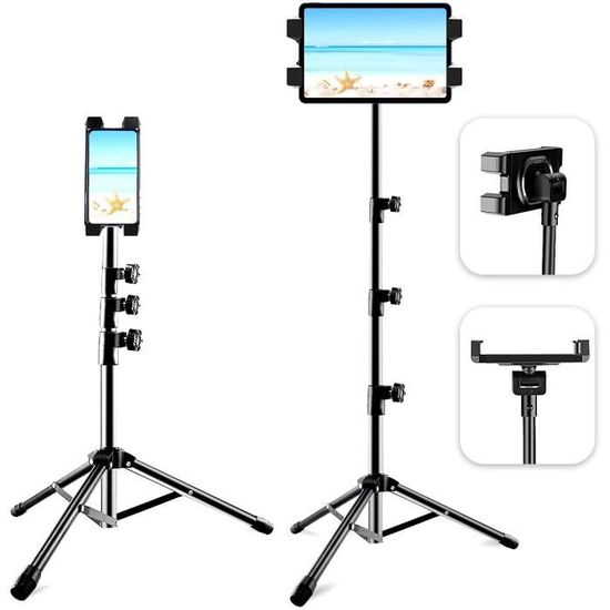 Support Universel Pour Tablette Et Smartphone - Fixation Bureau, Maison, Neuf