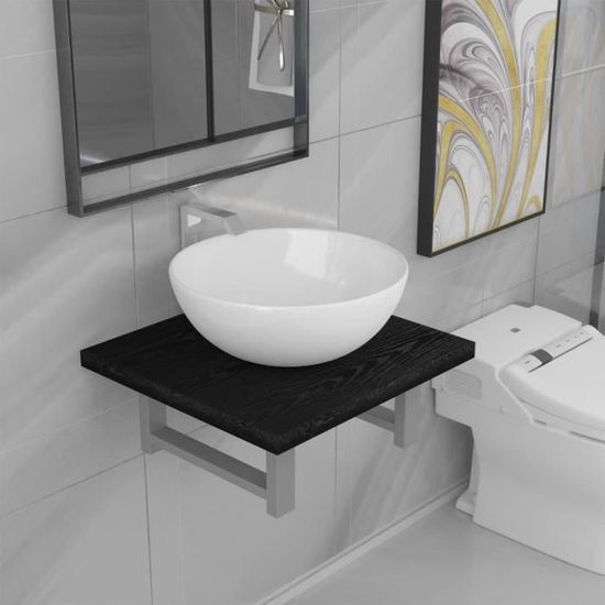 🦐95212 pcs Mobilier de salle de bain SALLE DE BAIN COMPLETE Style Contemporain scandinave - Ensemble de meubles de salle de bain  C