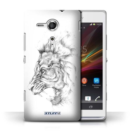 Coque Sony Xperia Sp C5303 Lion Design Dessin Croquis Collection Coque De Stuff4 Achat Coque Bumper Pas Cher Avis Et Meilleur Prix Cdiscount