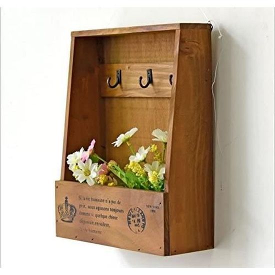 Boite Armoire à Clés Murale Rangement en Bois avec Quatre Tiroirs Trois Boite Armoire à Clés Murale Rangement en Bois avec Quatre Tiroirs Trois