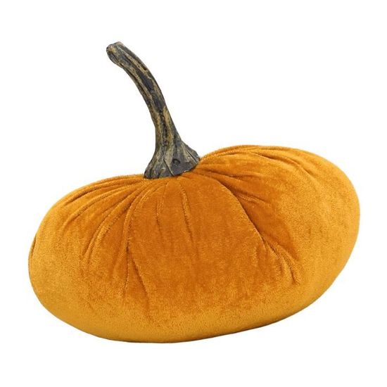 8 Citrouilles Artificielles Fenteer - Décoration Halloween, Thanksgiving, Centre De Table - Lot Multi-tailles