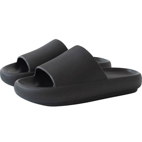 Claquettes KLAKINOO Ultra confortables et antid rapantes Noir