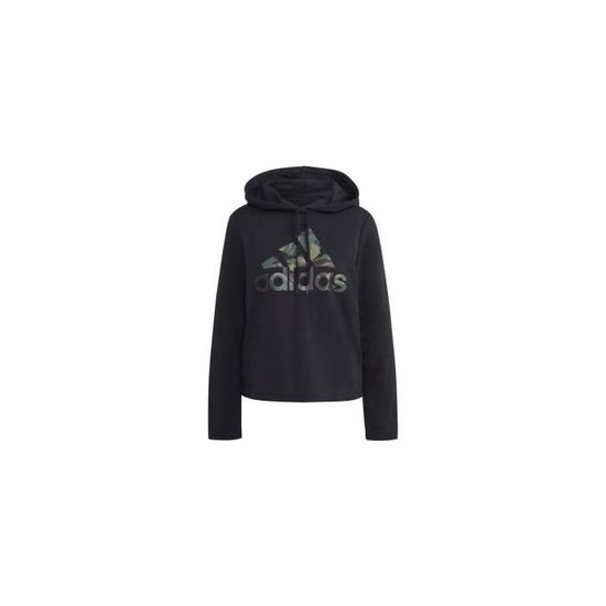 Sweat a capuche avec gros logo Adidas Femme Noir Cdiscount Pret a Porter