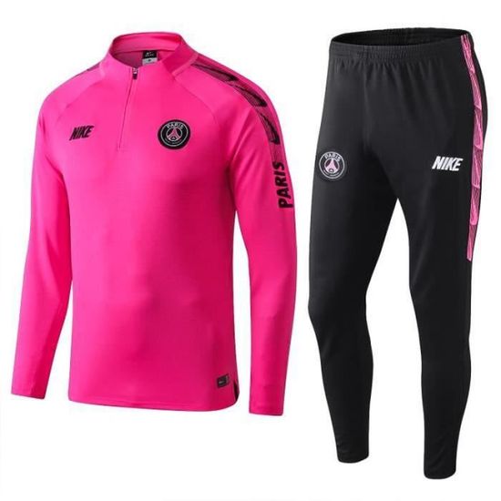 Survetement de Foot PSGx 2019 2020 Homme Nouveau Maillot de Football Pas Cher Survet Kit Cdiscount Sport
