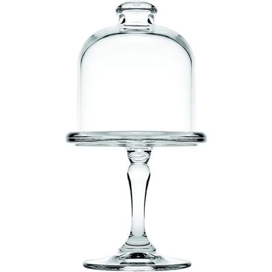 Cloche En Verre 30 Cm Diametre Présentoir à Gâteau En Verre En