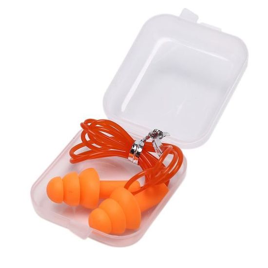 Bouchons D'oreille En Cire Naturelle Queralto - Lot De 12 - Protection Contre Bruit, Eau Et Poussière - Confortables Et Malléables