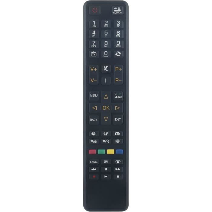 Télécommande De Remplacement Pour TV GRANDIN Modèle E19J868EB - Neuf