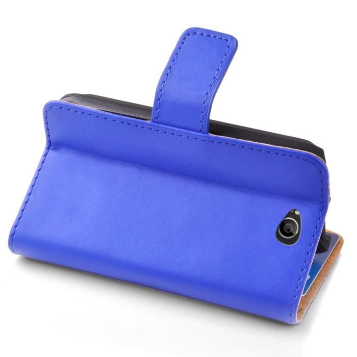 Housse Universelle En Cuir écologique Taille L - Pour Wiko Cink Peak, Iggy, Sublim