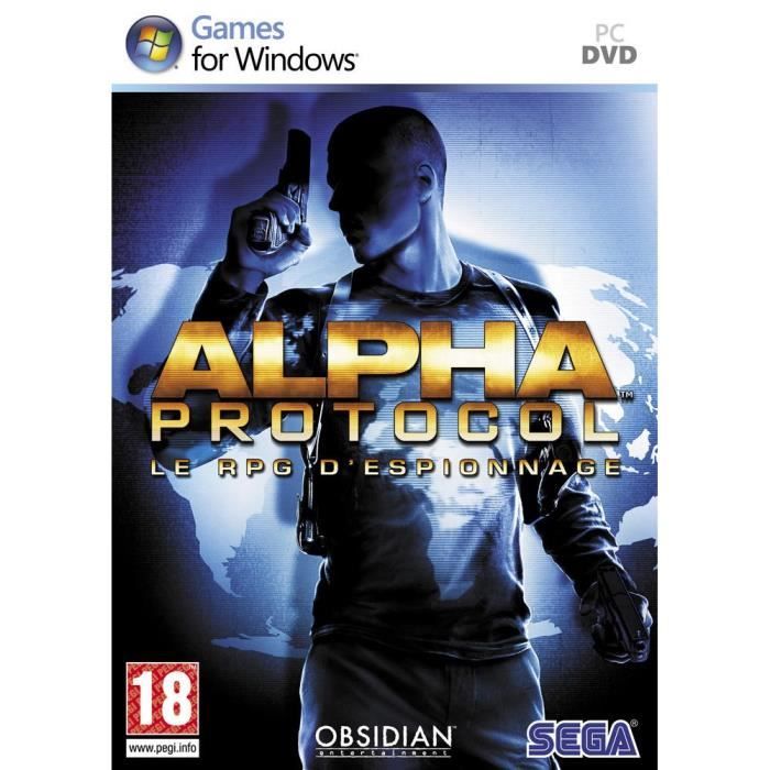 ALPHA PROTOCOL / JEU CONSOLE PC DVD