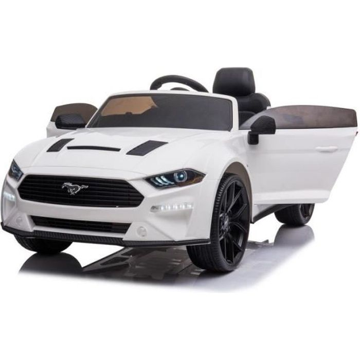 Voiture électrique - Ford - Mustang Sport GT - Blanc - Pack Luxe