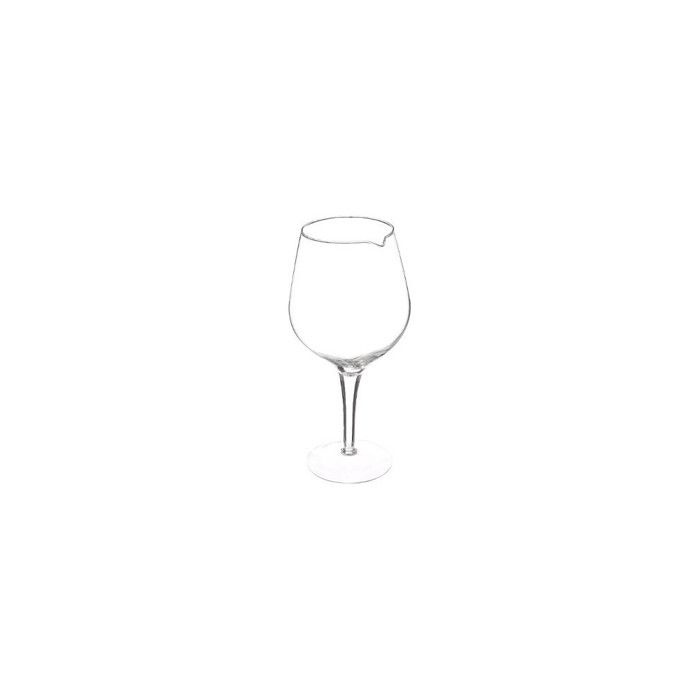 Service et présentation des alcools - Carafe en forme de verre à pied - 1,7 L - Verre 30 cm