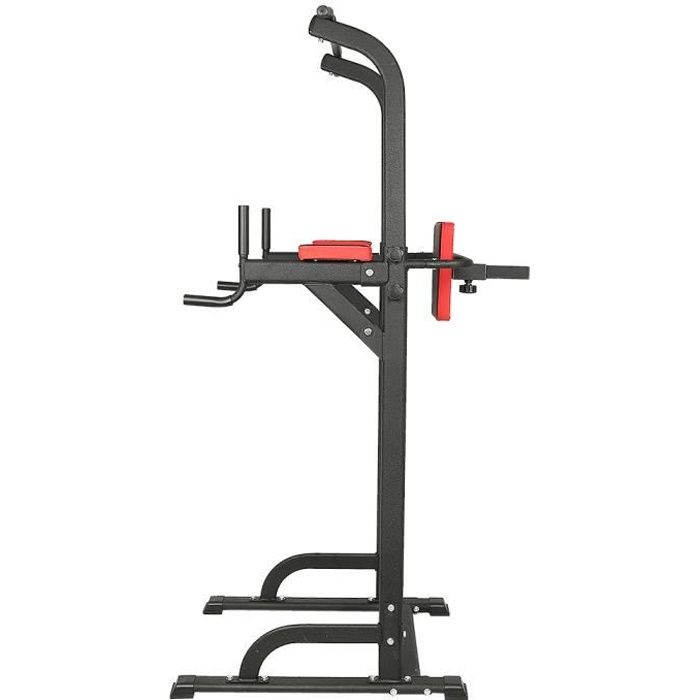 Power Tower Barre de Traction Chaise Romaine, station d'alimentation pour la maison, le bureau avec Coussin pour dossier et accoudoi