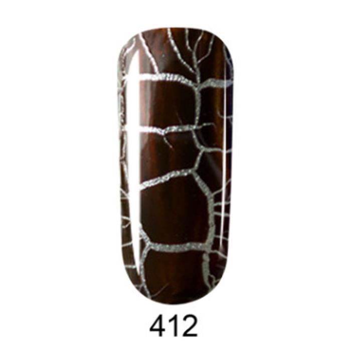 Les modèles explosifs ont fissuré les lignes fissiles en caoutchouc de vernis à ongles 12 couleurs 8ML za2761
