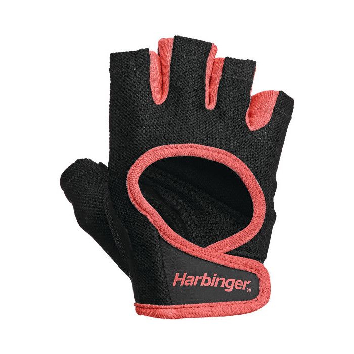 Gants Musculation Fitness - Power - Corail- Taille S - Femme - Harbinger