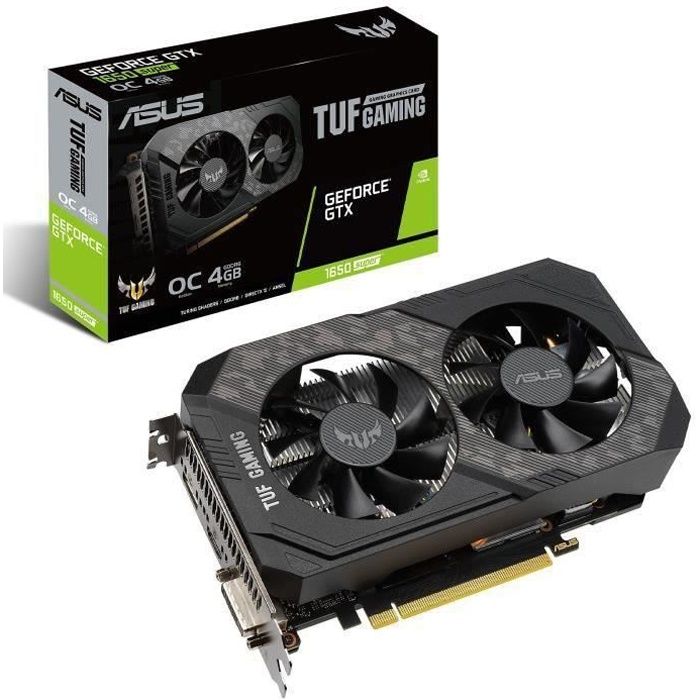 ASUS Carte Graphique TUF-GTX1650S-O4G-GAMING