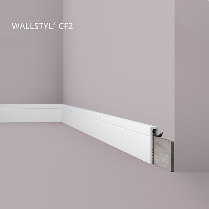 Surplinthe CF2 Polystyrène HD WALLSTYL (110 mm x 22 mm) - NMC NOËL & MARQUET